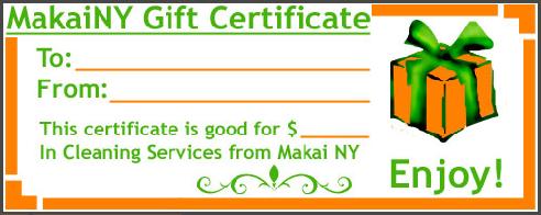 Makai NY Gift Certificates